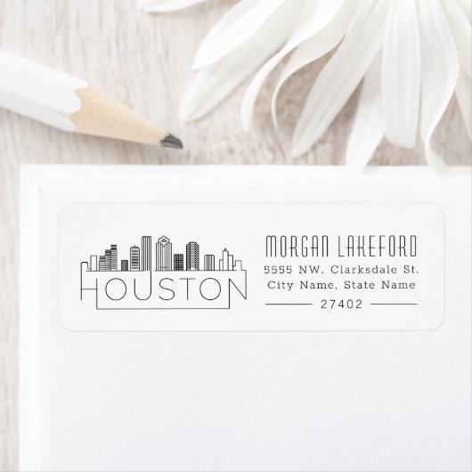 Houston, Texas Stylized Skyline | (Insitu)