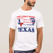 Houston Texas T - Shirt (Vorderseite)