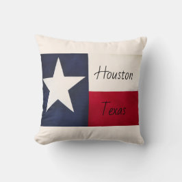 Houston Texas Throw Pillow Kissen