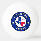 Houston Texas Tischtennisball (Vorderseite)