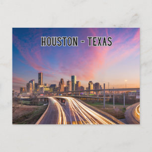 Houston, Texas Travel Souvenir Postkarte