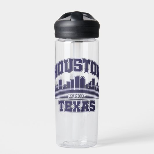 Houston, Texas Trinkflasche (Vorderseite)