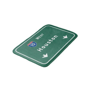 Houston Texas tx Autobahn-Autobahn-Straße: Badematte