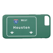 Houston Texas tx Autobahn-Autobahn-Straße: Case-Mate iPhone Hülle (Rückseite (Horizontal))