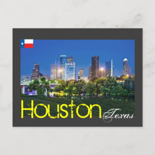 Houston, Texas, USA Postkarte