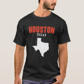 Houston Texas USA State America Travel Texan T-Shirt (Vorderseite)