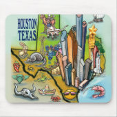Houston TX Mousepad (Vorne)