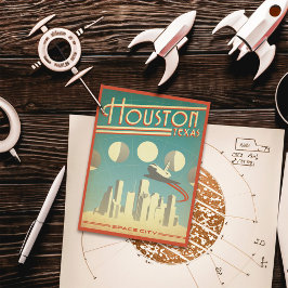 Houston, TX Postkarte