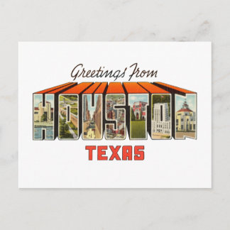 Houston TX Postkarte