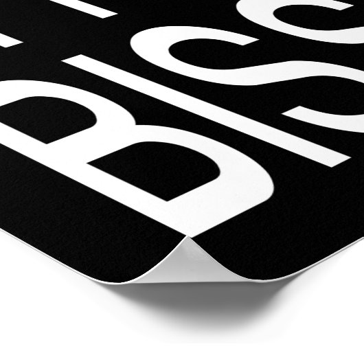 Houston | Typografie Poster (Ecke)