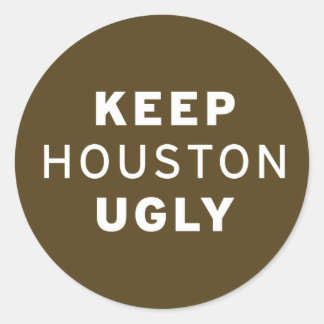 Houston Ugly Sticker