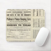 Houston und Texas Central Railway durch Texas Mousepad (Mit Mouse)