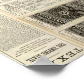 Houston und Texas Zentralbahn durch Texas Poster (Ecke)