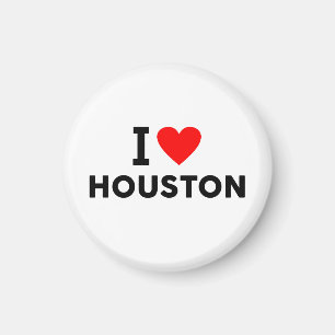 Houston Vereinigte Staaten Amerika USA Texas Liebe Magnet
