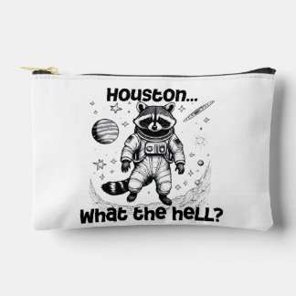 Houston.. Was zum Teufel? Adorable Raccoon-Magnet Zubehörtasche