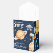 Houston We Have A Boy Outer Space Geschenkschachtel (Geöffnet)