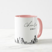 Houston Wedding Personalisiert Coffee Tasse (VorderseiteRechts)