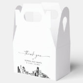 Houston Wedding Personalisiert Favor Box Geschenkschachtel (Geöffnet)