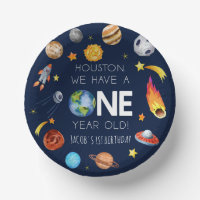 Houston, wir haben ein einjähriges 1. Geburtstags-