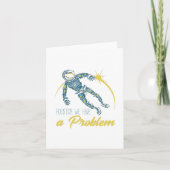 Houston wir haben ein Problem Karte (Vorderseite)