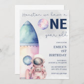 Houston, wir haben einen einjährigen Einladung zum (Vorne/Hinten)