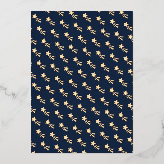 Houston, wir haben einen Jungen im Weltraum Folieneinladung (Rückseite)