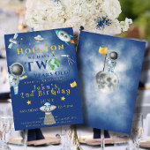 Houston, wir haben einen zwei Jahre alten Raumfahr Einladung