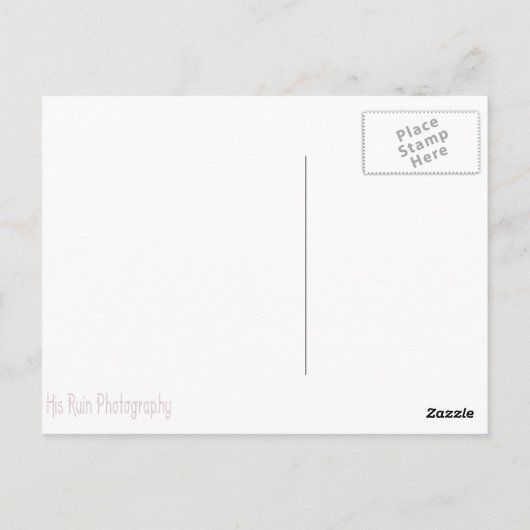 Houston Zoo Postkarte (Rückseite)