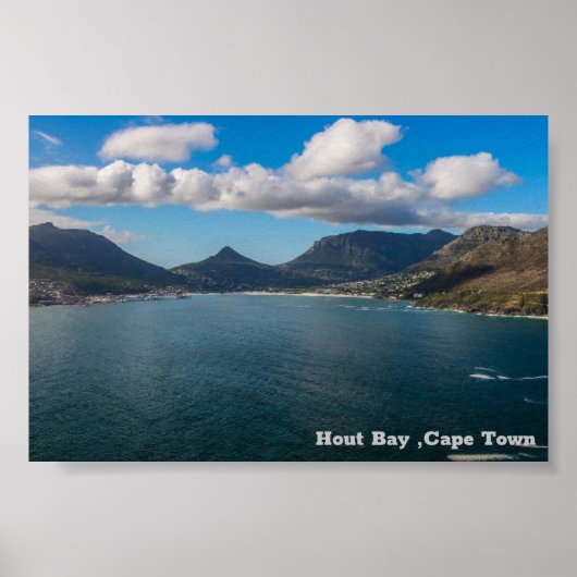 Hout Bay. Kapstadt Poster (Vorne)