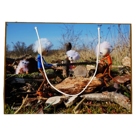 Houtzagerij van de Fubby's. Große Geschenktüte (Rückseite)