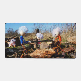 Houtzagerij van de Fubby's. Schreibtischunterlage