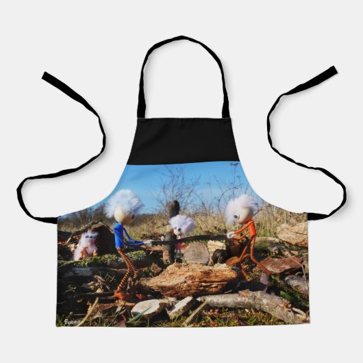 Houtzagerij van de Fubby's. Schürze (Vorderseite)