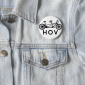 HOV Tandem-Fahrrad Button (Beispiel)