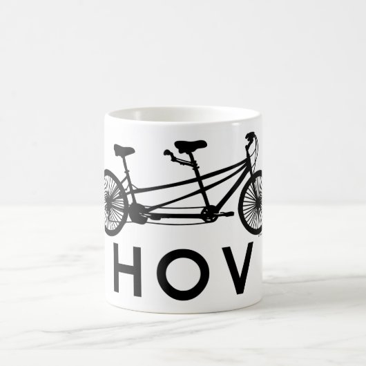 HOV Tandem-Fahrrad Kaffeetasse (Mittel)