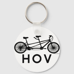 HOV Tandem Fahrrad Schlüsselanhänger