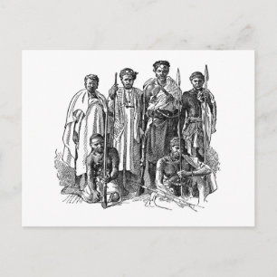 Hova in Madagaskar Postkarte