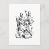 Hova Musicians Postkarte (Vorderseite)