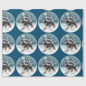 Hovawart Christmas Geschenkpapier (Flach)