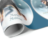 Hovawart Christmas Geschenkpapier (Rolleneckpunkt)