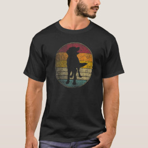 Hovawart Dog Pet Gif Retro Style Vintager 70er 80e T-Shirt