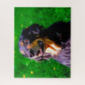 Hovawart Dog. Puzzle (Vertikal)