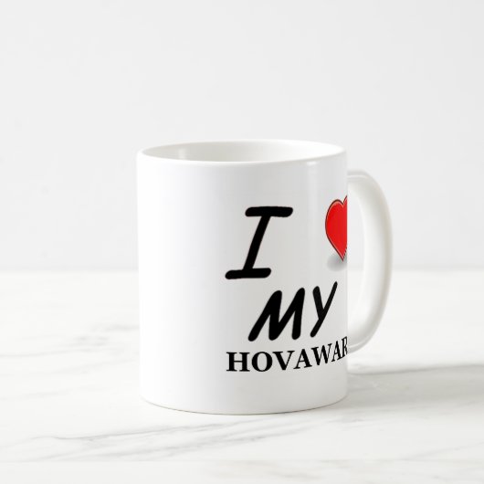 hovawart Liebe Kaffeetasse (VorderseiteRechts)