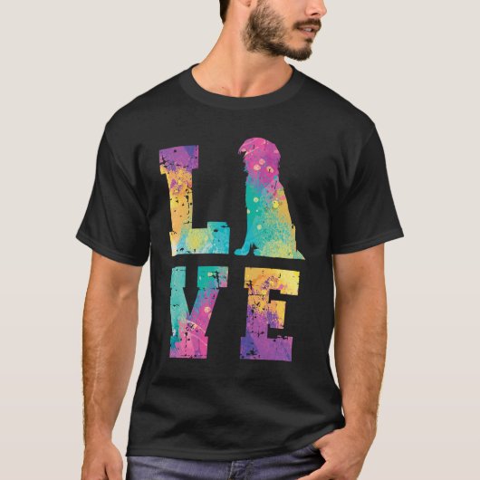 Hovawart Liebe T-Shirt (Vorderseite)
