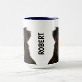 Hovawart Personalized Mug Tasse (Zentrum)