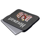 Hovawart Vater Laptopschutzhülle (Vorne Knopf)