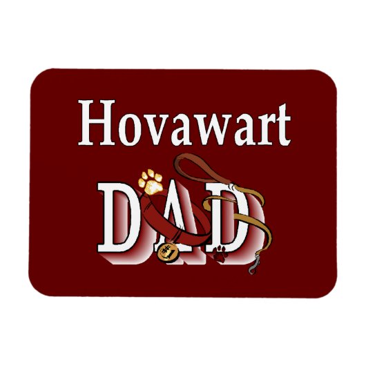 Hovawart VATER Magnet (Horizontal)