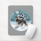 Hovawart Weihnachtsgeschenken Mousepad (Mit Mouse)