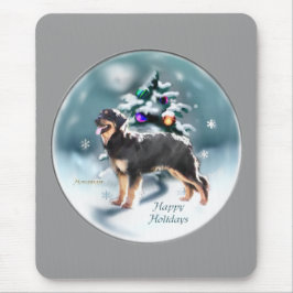 Hovawart Weihnachtsgeschenken Mousepad