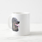 hovawart zwart/blondes kaffeetasse (Vorderseite Links)