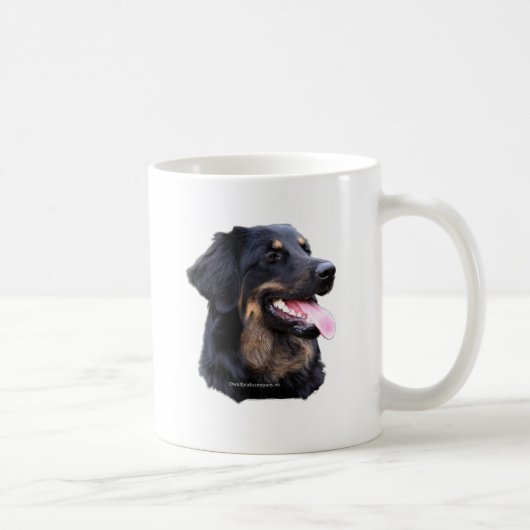 hovawart zwart/blondes kaffeetasse (Rechts)